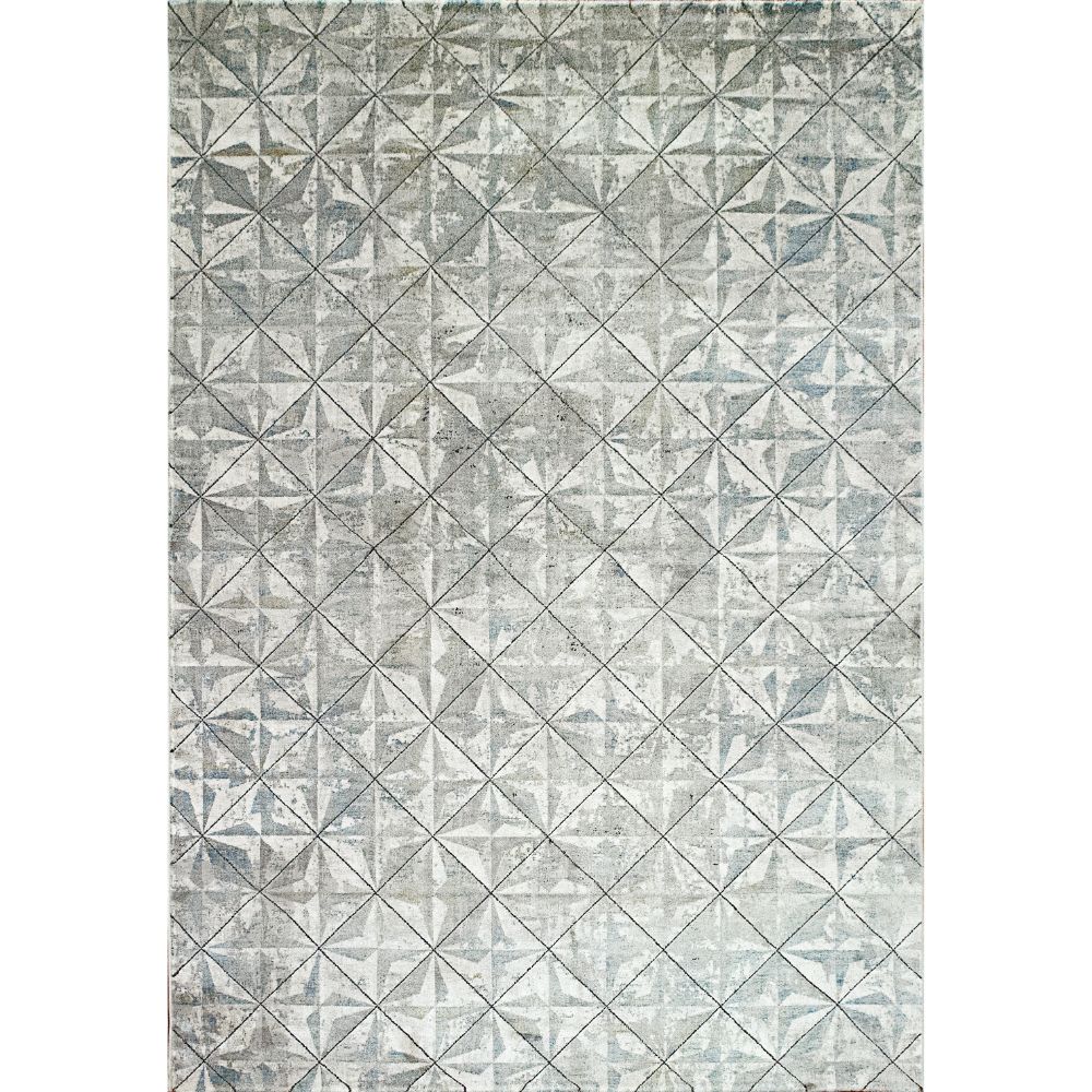 Dynamic Rugs 2515 Magnus 5 Ft. 3 In. X 7 Ft. 7 In. Rectangle Rug in Grey / Blue